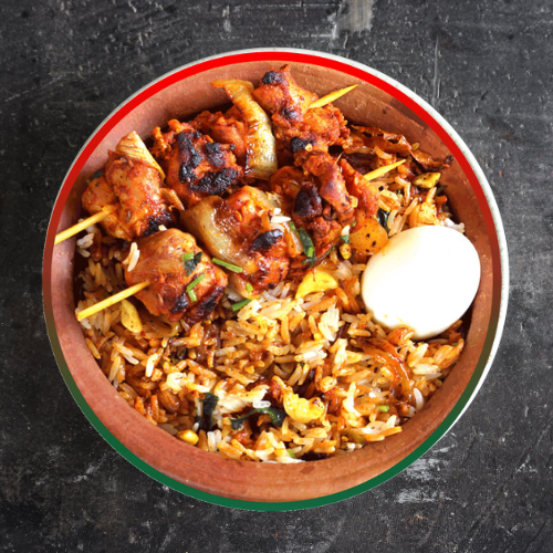 Delightful Chicken Tikka Biryani