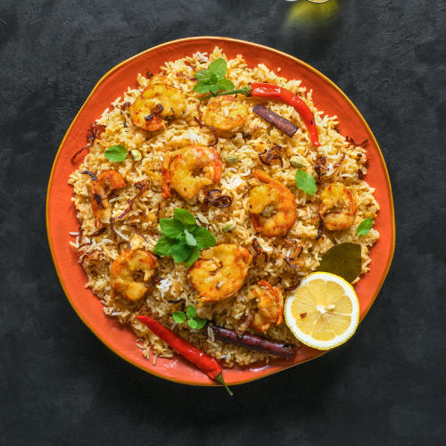 Royal King Prawn Biryani