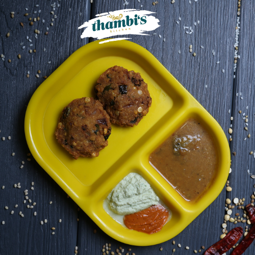 Flavorful Masala Vada (2 pcs)