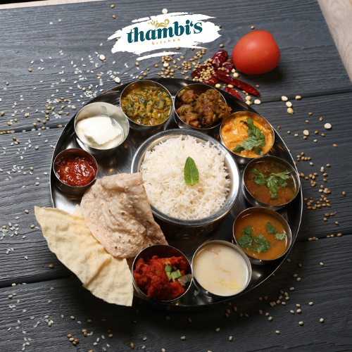 South Indian Veg Thali Feast (Dine-In-Only)