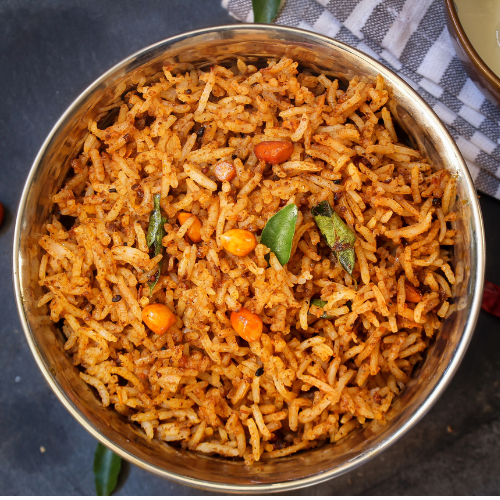 Tamarind Rice ( Puliyodarai )