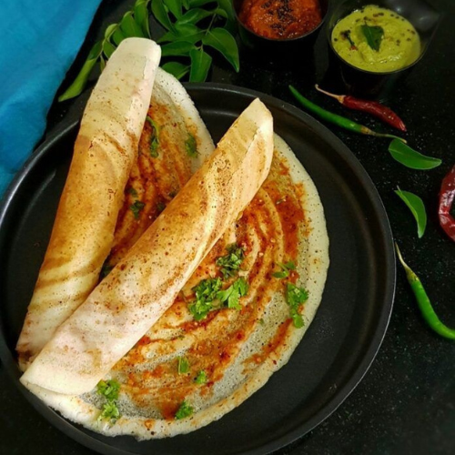 Spicy Chilli Coriander Dosa