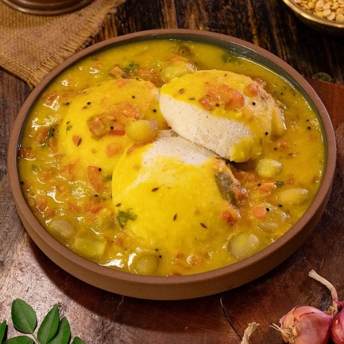 South Indian Sambhar Idli